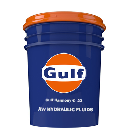 Gulf Harmony AW Hydraulic 22 5 GALLON PAIL
